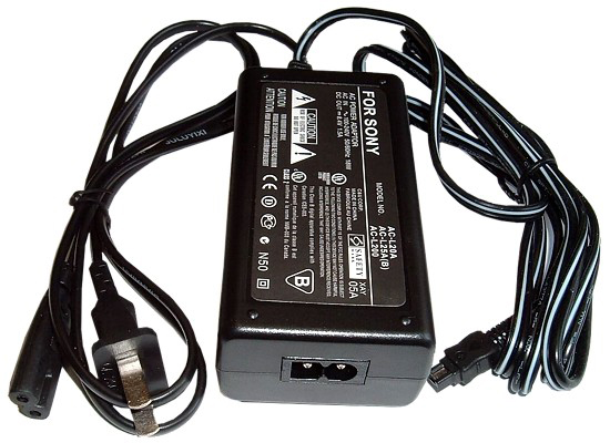 AC Adapter For Sony AC-L25B 8.4V 1.5A AC-L25A AC-L25B AC-L25C AC-L25 DCR-HC16E DCR-HC18E DCR-HC19E DCR-HC20 DCR-HC20E DCR-HC21 HC26