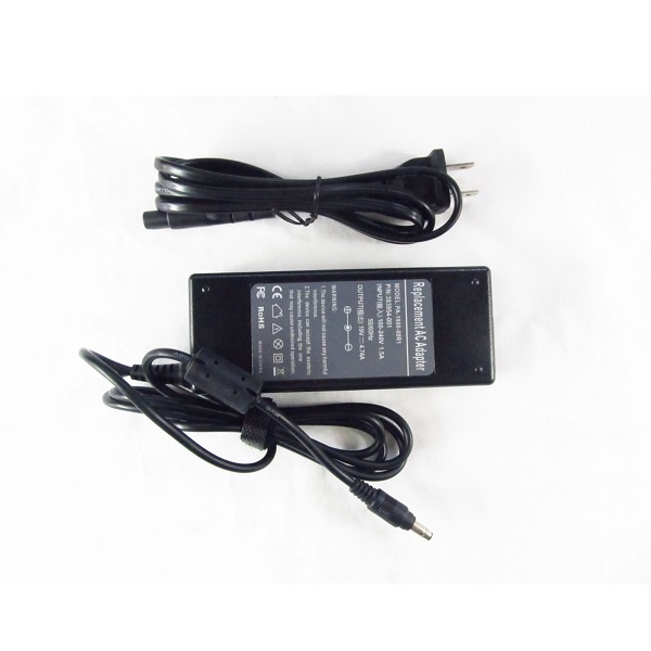 HP Compaq NX8420 90W AC Adapter Charger Power Supply Cord wire