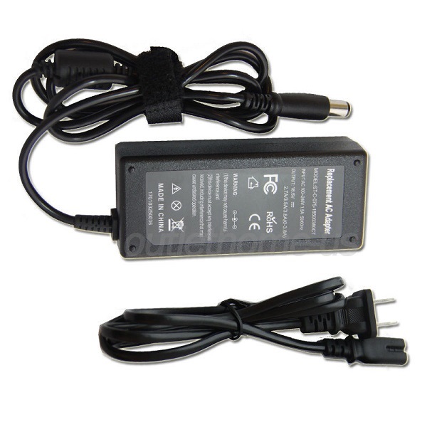 HP Elitebook 8460p 8710p 8710w 65W AC Adapter Charger Power Supply Cord wire