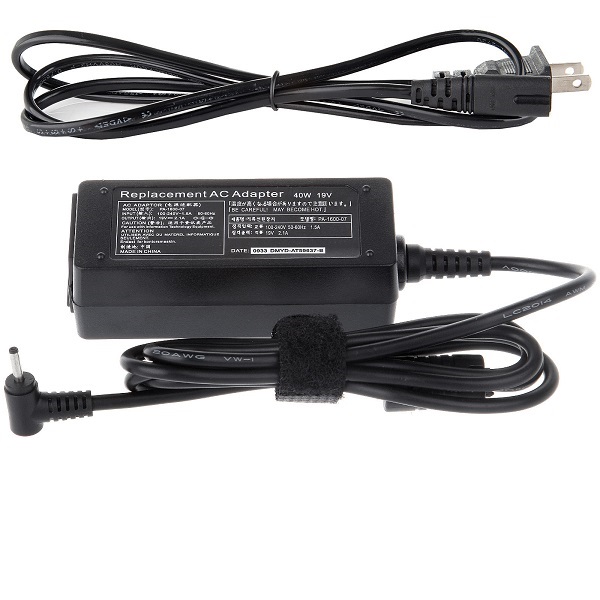 Charger for Asus Eee PC R101 R101D R105 R105D Adapter Power Supply Cord AC DC 