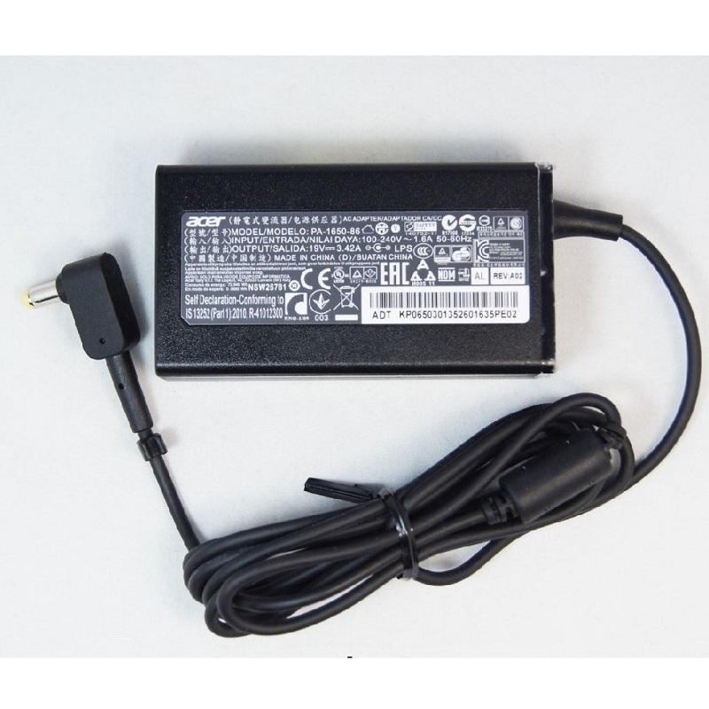Acer 8573T-6825 AC Adapter Power Cord Supply Charger Cable Wire TravelMate Genuine Original