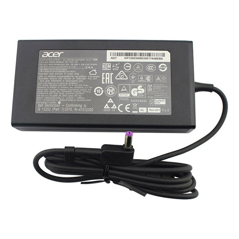 Acer AN515-42-R5ED AC Adapter Power Cord Supply Charger Cable Wire Nitro Laptop Genuine Original