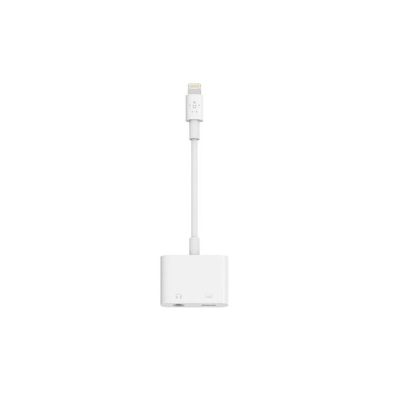 Apple Belkin F8J212btWHT Power Cord Cable Wire Converter Tip Plug iPhone
