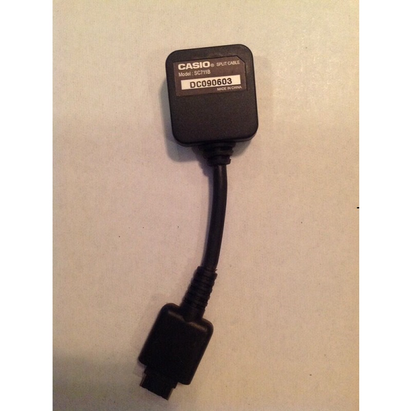 Casio SC711B Power Cord Cable Wire Converter Tip Plug GzOne Boulder Headset Genuine Original