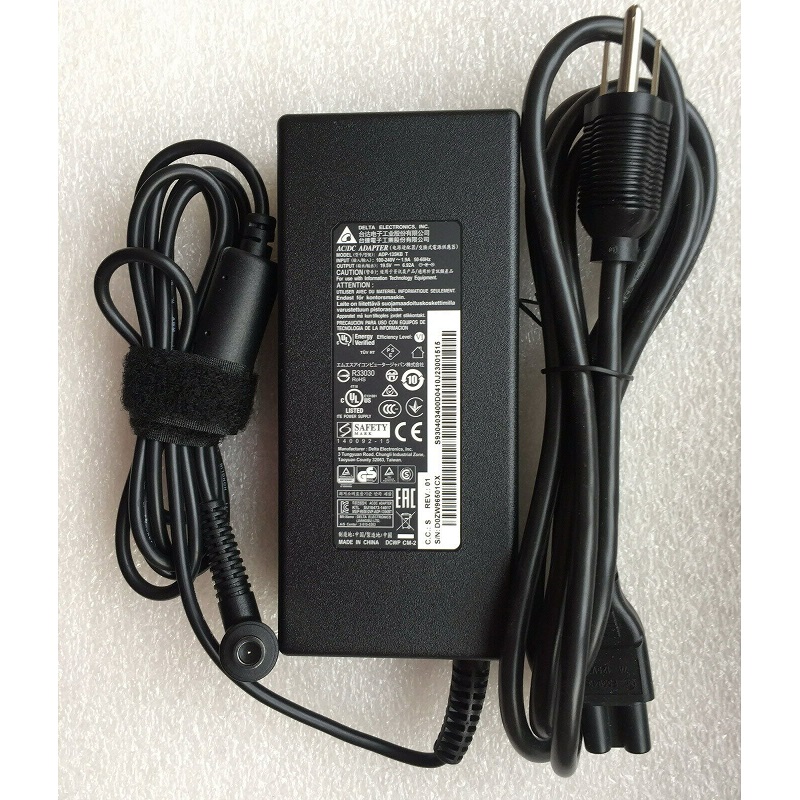 Delta 7RC-008US AC Adapter Power Cord Supply Charger Cable Wire Raider Genuine Original