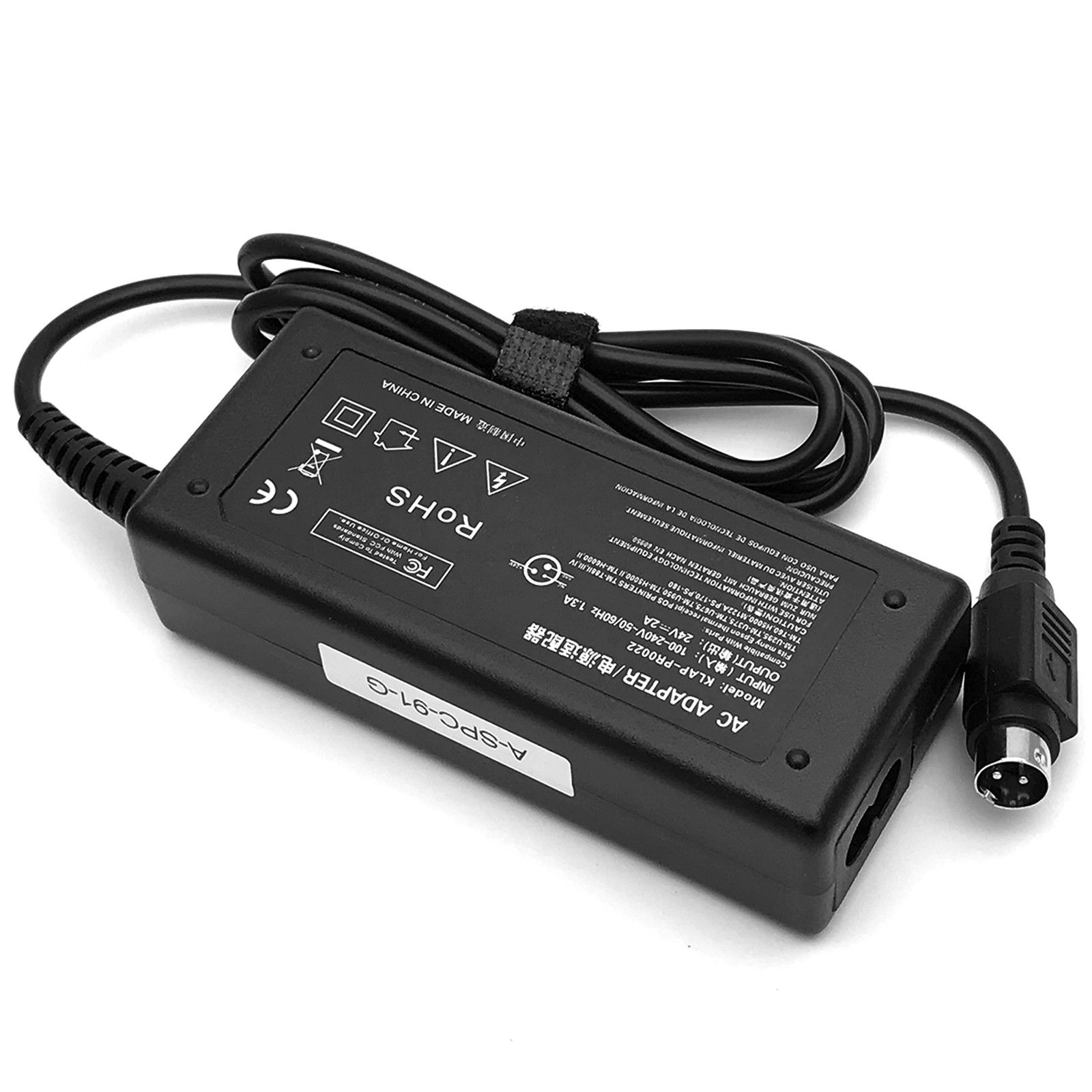 AC Power Adapter for Epson TM-C3400 TM-H5000II TM-H6000II TM-H6000III TM-H6000IV 