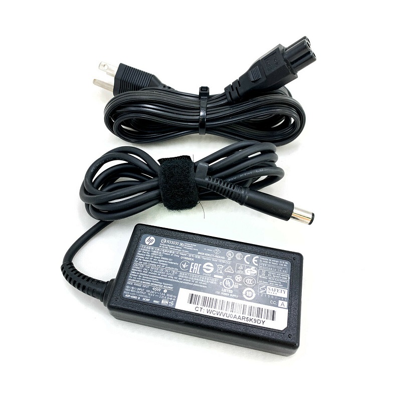 HP D8D82UT AC Adapter Power Cord Supply Charger Cable Wire Laptop EliteBook Elite Genuine Original