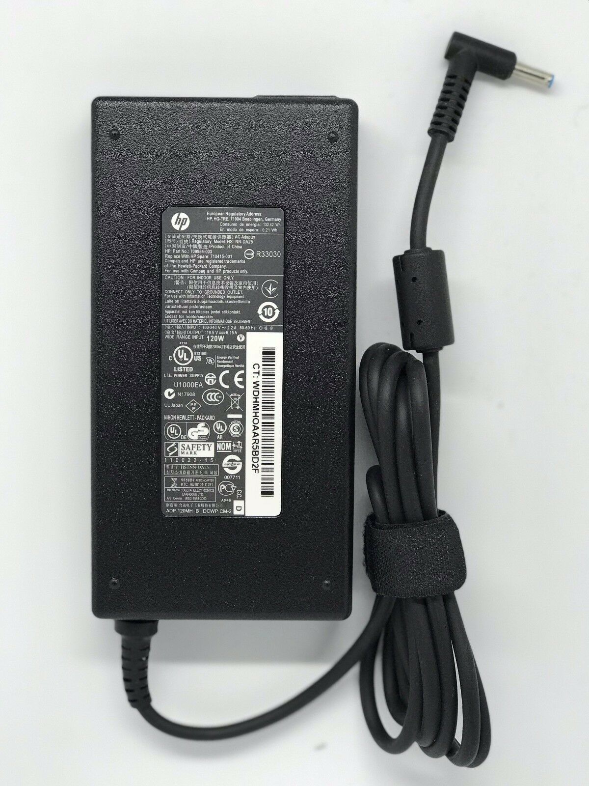 HP Pavilion 15-BC200 AC Adapter Power Supply Cord Cable Charger Genuine Original
