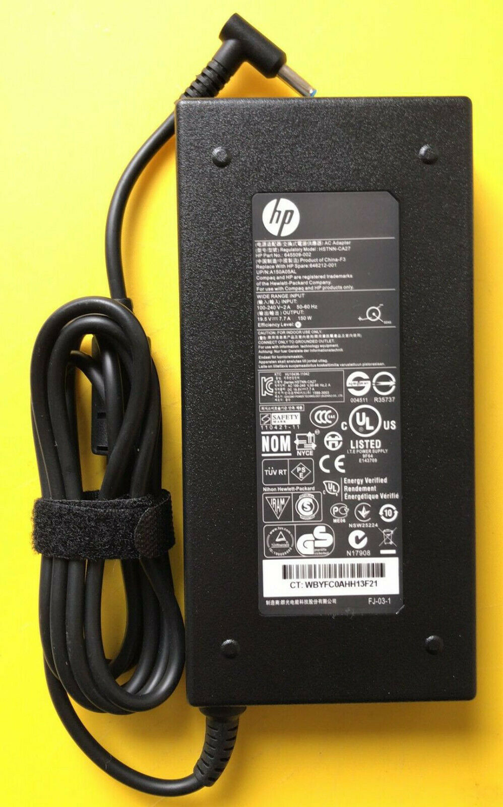 HP Omen 15-ce004na AC Adapter Power Supply Cord Cable Charger Genuine Original