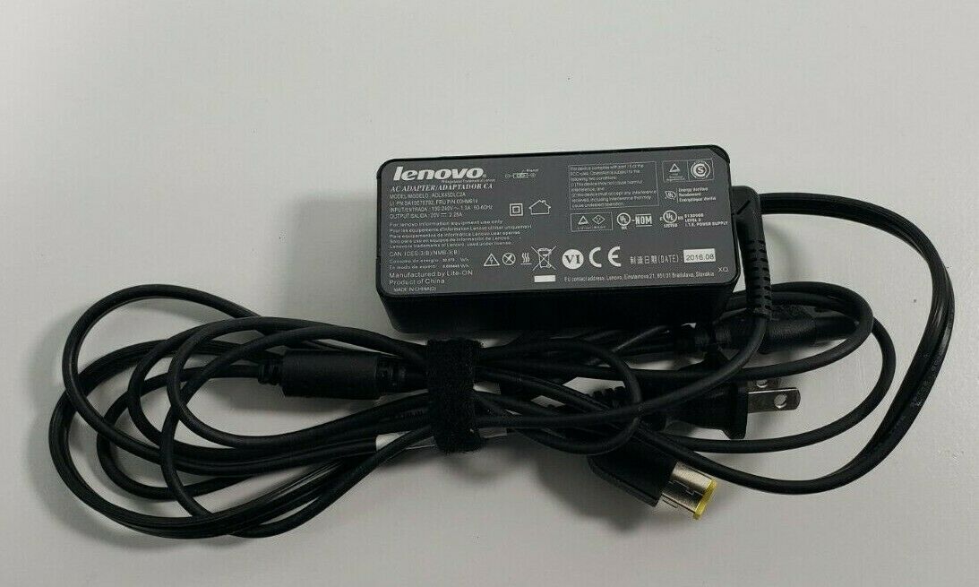 Lenovo 00HM614 ThinkPad AC Adapter Power Supply Cord Cable Charger Genuine Original