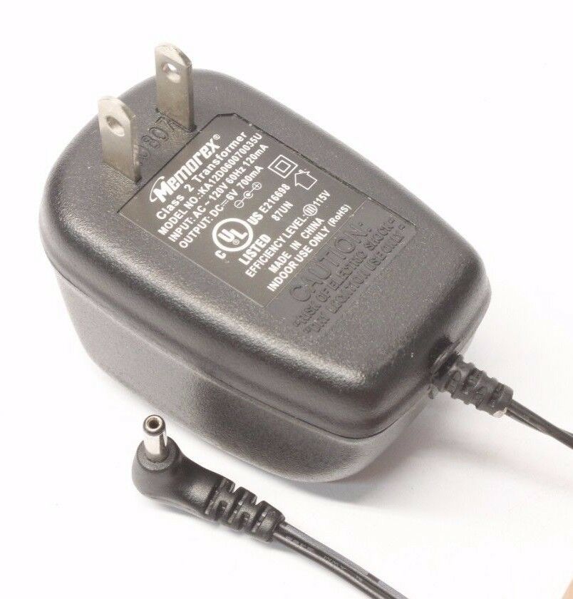 Memorex KA12D060070035U Ac Adapter Power Supply Cord Cable Charger Genuine Original