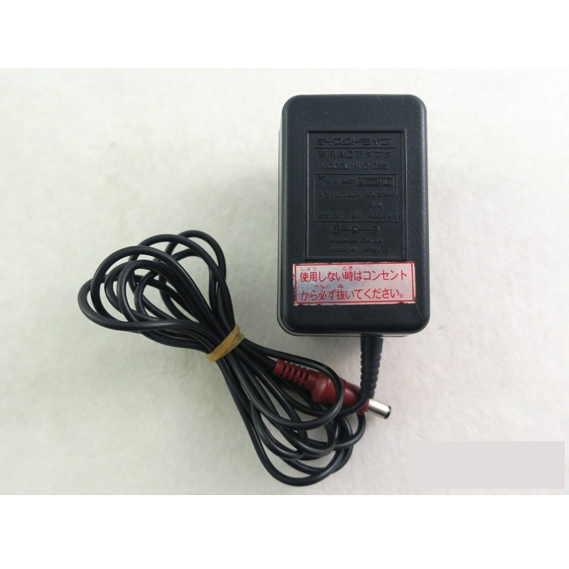 Nintendo HVC-025 AC Adapter Power Cord Supply Charger Cable Wire Famicom Disk System Genuine Original