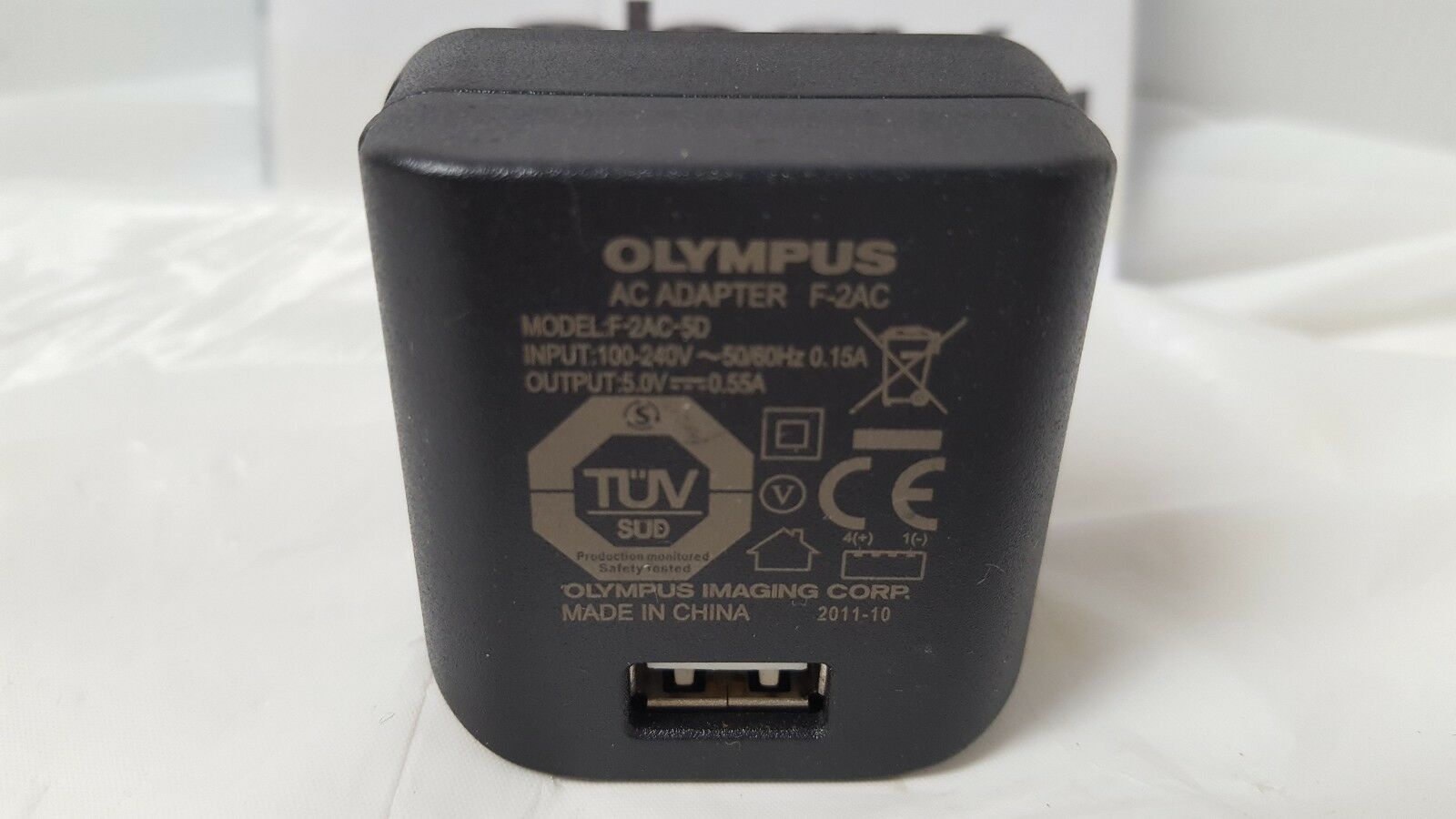 Olympus F-2AC-5D AC Adapter Power Supply Cord Cable Charger