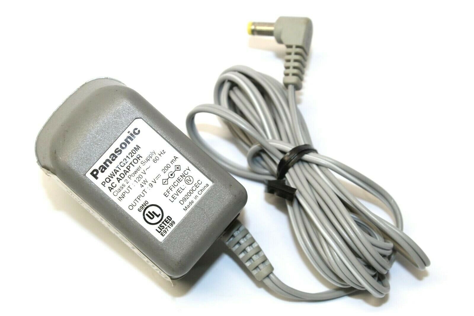 Panasonic PQWATG2120M AC Adapter Power Supply Cord Cable Charger Genuine Original