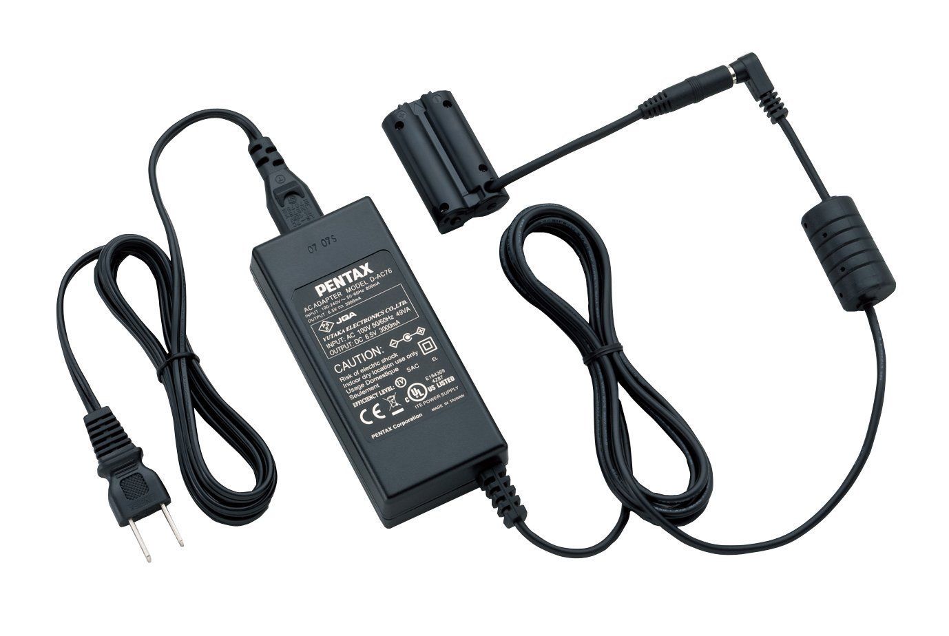 Pentax K-AC62J 39601 Optio AC Adapter Power Supply Cord Cable Charger Genuine Original