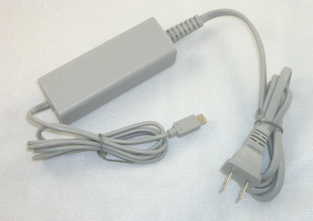 Wii U GamePad WUP011 AC Adapter Power Cord Supply Charger Cable Wire