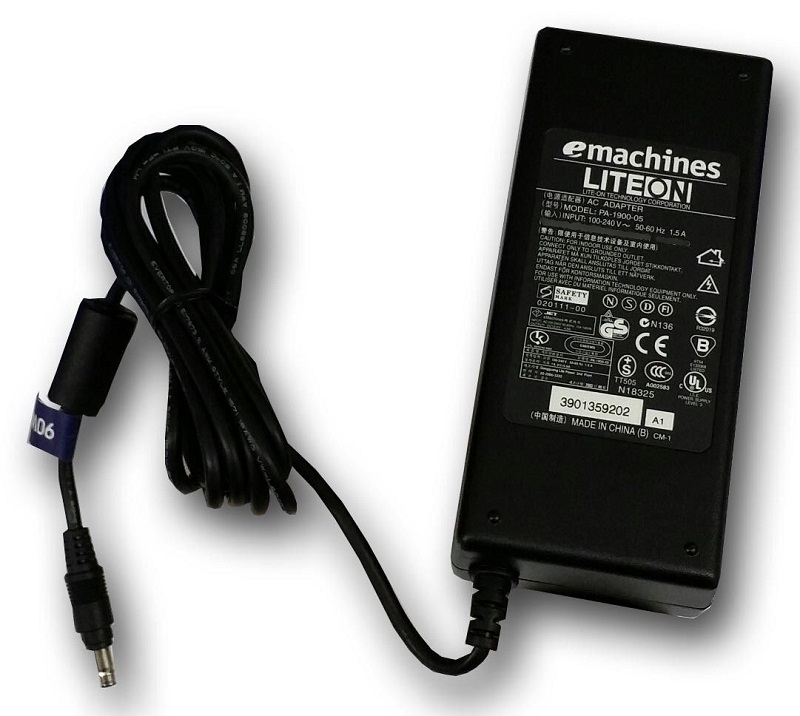 Emachines 102577 103981 AC Adapter Power Cord Supply Charger Cable Wire